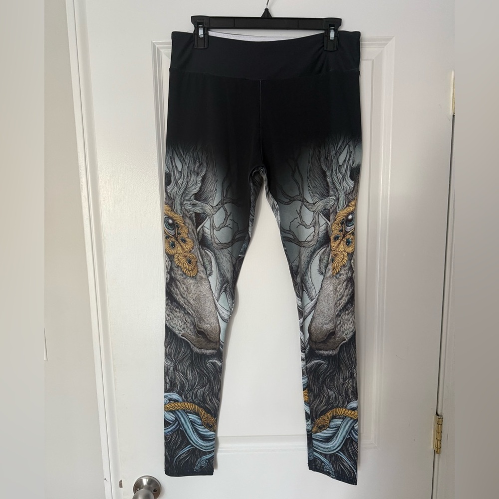 Society6 Caitlin Hackett limited addition artistry leggings